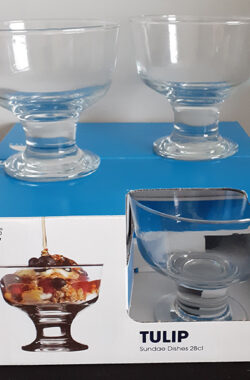 Set of 4 Tulip Sundae Dishes