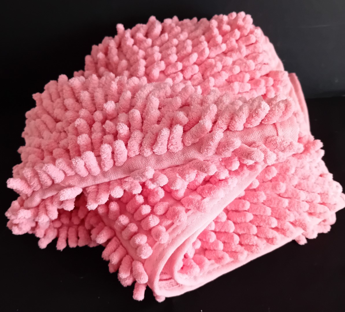 Pink Bobble Bath Mat