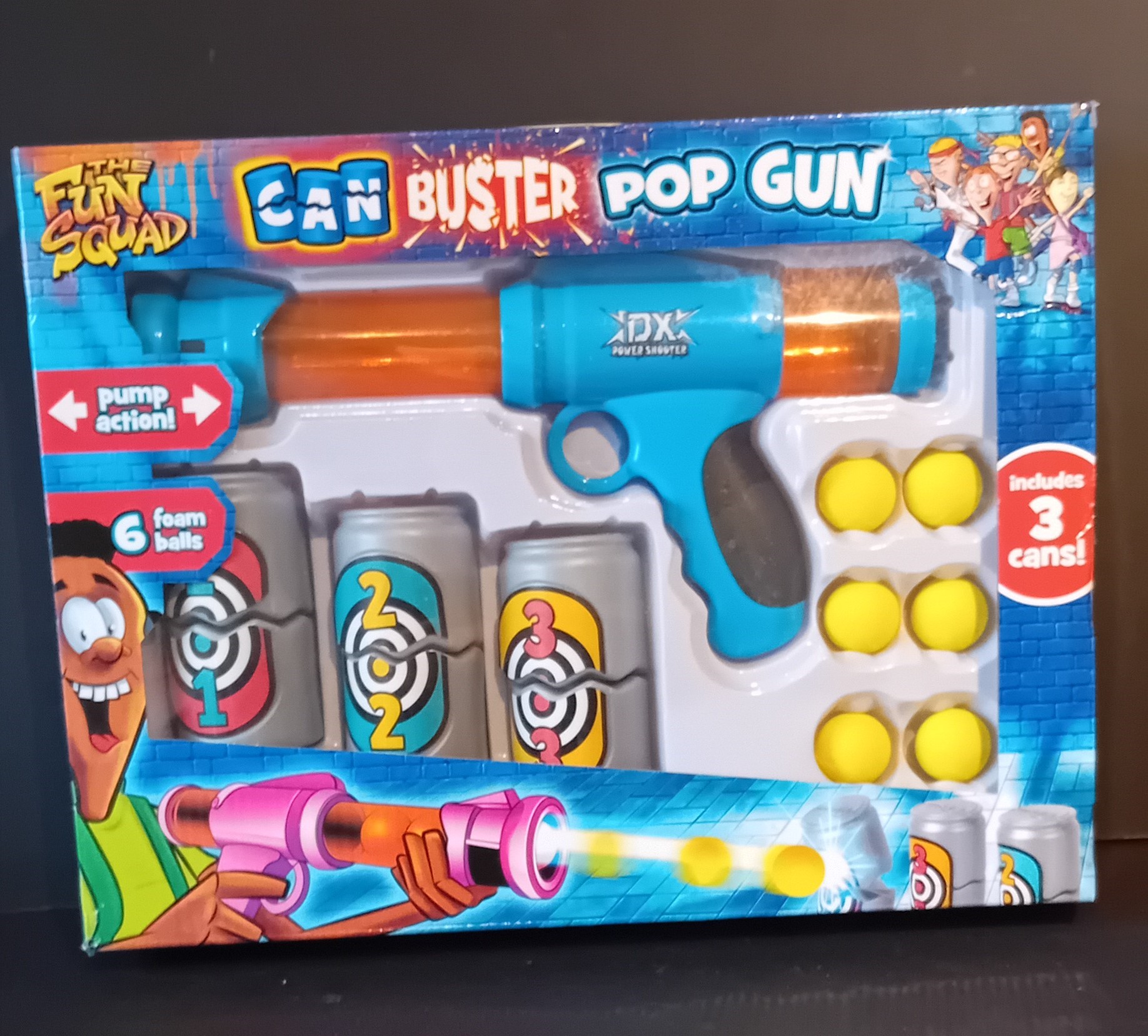 Can Buster Pop Gun Game