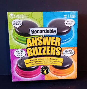 Recordable Answer Buzzers