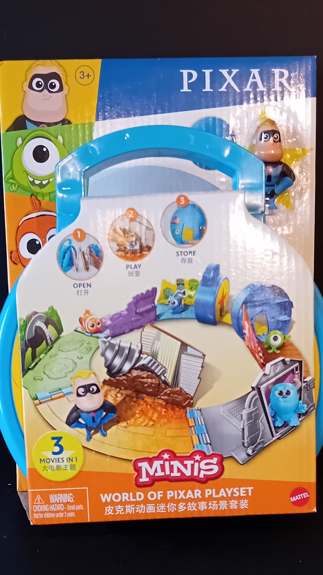 Pixar Minis Playset