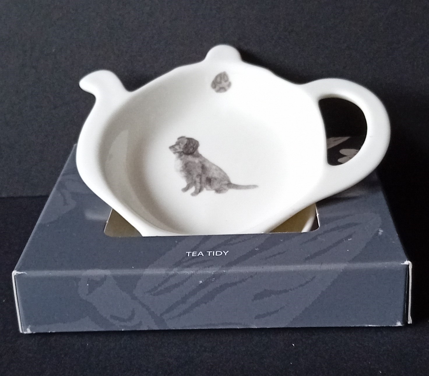 Fine Bone China Tea Tidy