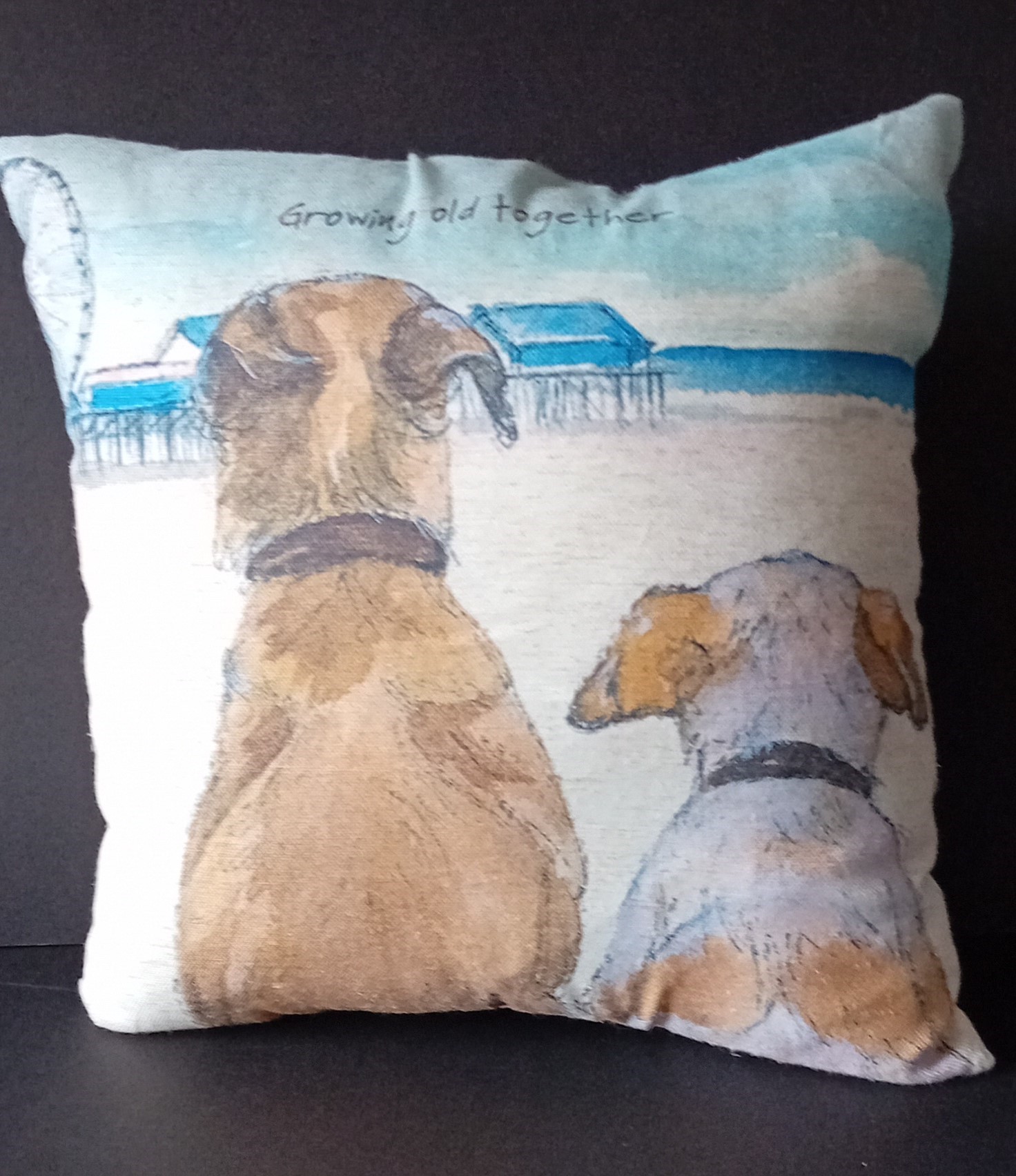 Growing Old Together Cushion