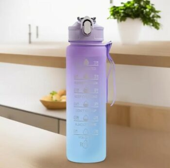 Water Bottle with Time Marker