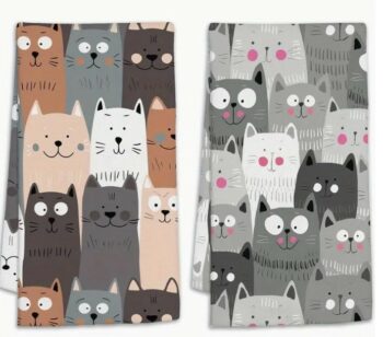 Cute Kitten Tea Towels